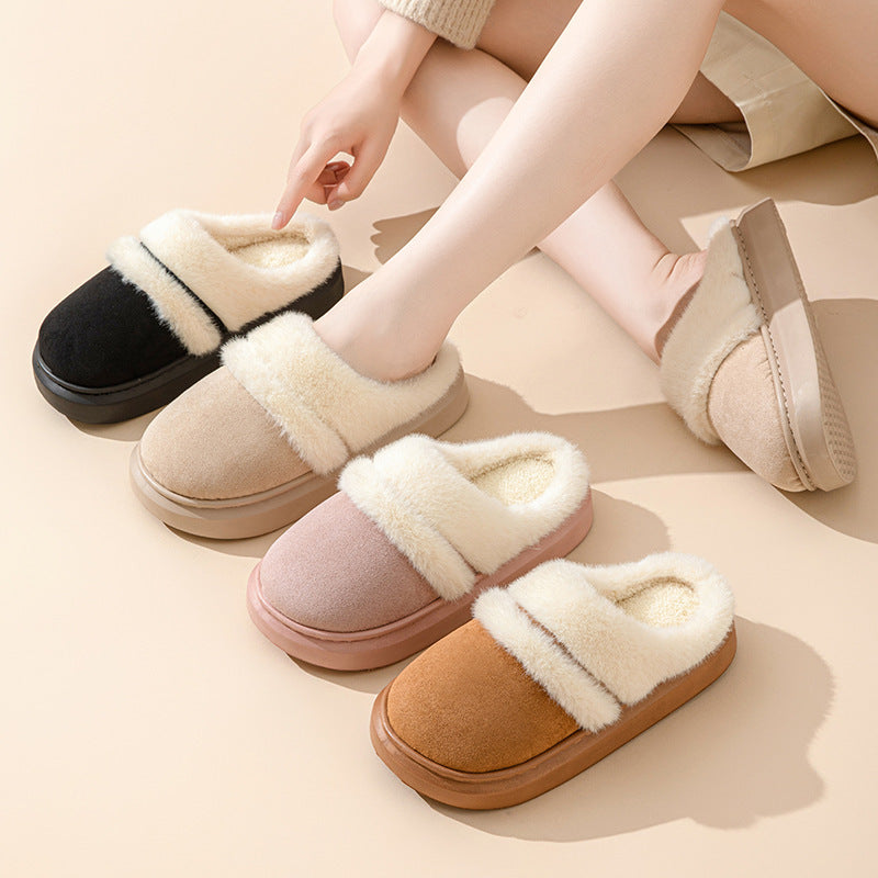 Chaussons d’Hiver Fourrés