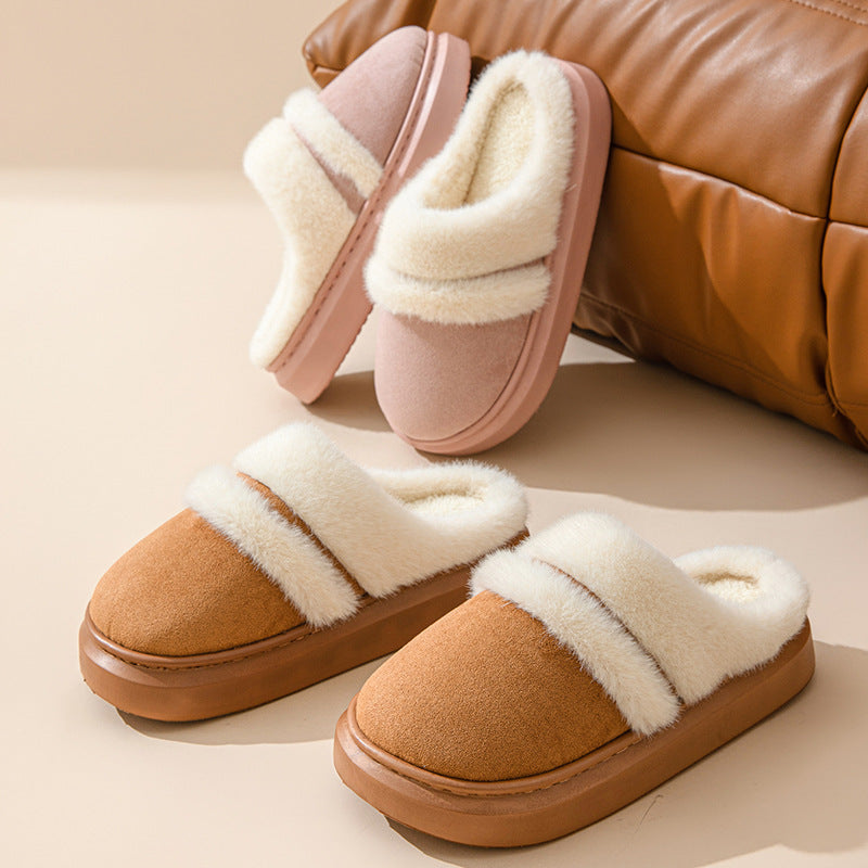Chaussons d’Hiver Fourrés