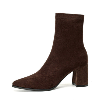 Bottines Stretch à Talons