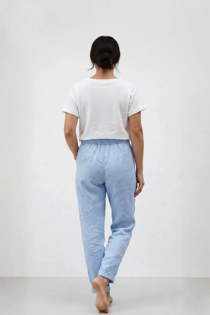 Adèle™ | Pantalon Fluide Coton & Lin