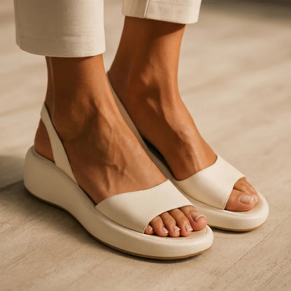 Lunéa™ | Sandales Orthopédiques Élégantes & Confortables