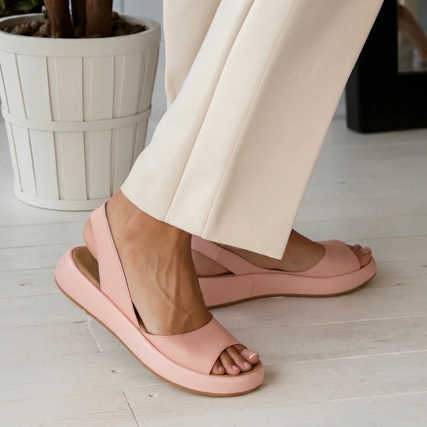 Lunéa™ | Sandales Orthopédiques Élégantes & Confortables